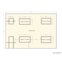 PLAN FACADE AVANT BREUER / MARIQUE EXISTANT