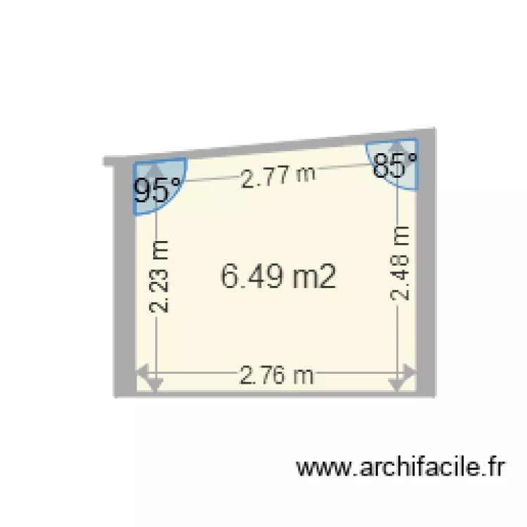 angle toiture. Plan de 