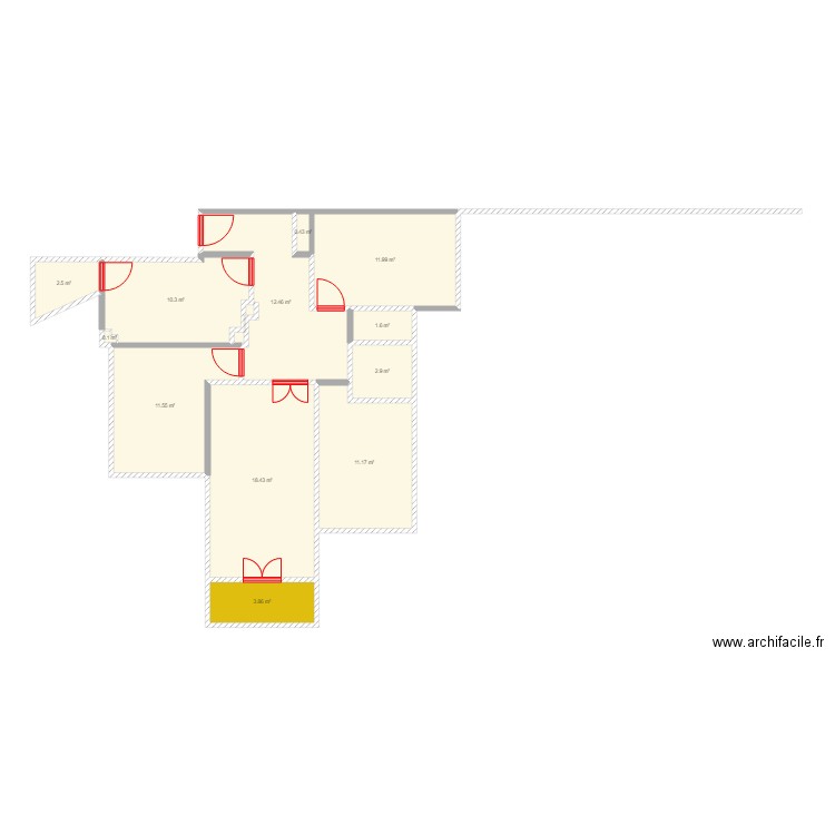 aadl 2 constantine. Plan de 0 pièce et 0 m2