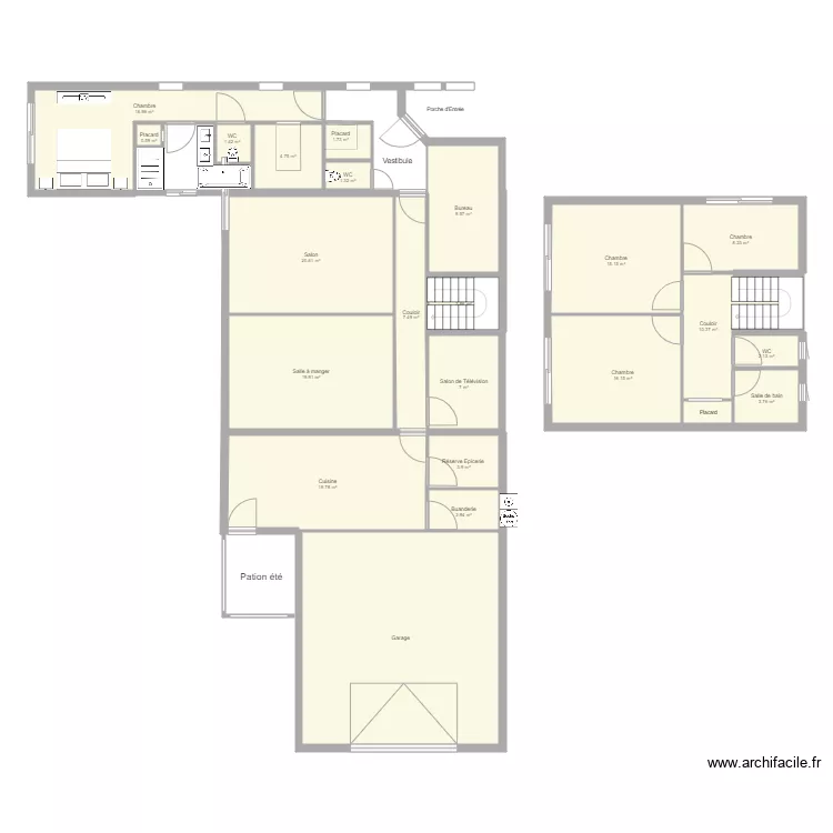 SAINT EVARZEC R7. Plan de 