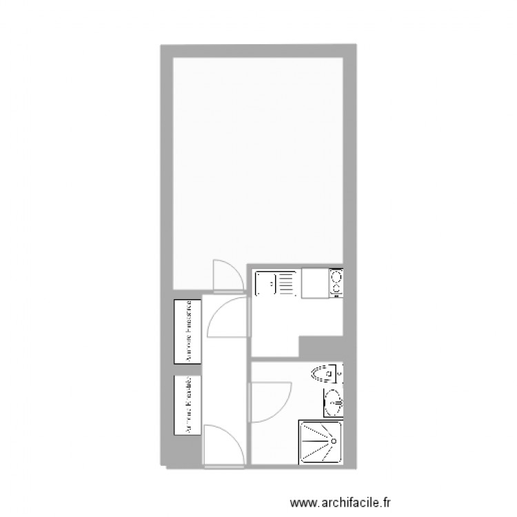 8 10 Passage Piver 75011 Paris. Plan de 0 pièce et 0 m2