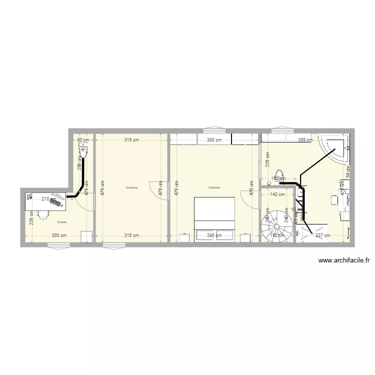 Plan salle de bain évacution. Plan de Plan salle de bain évacution. Plan de