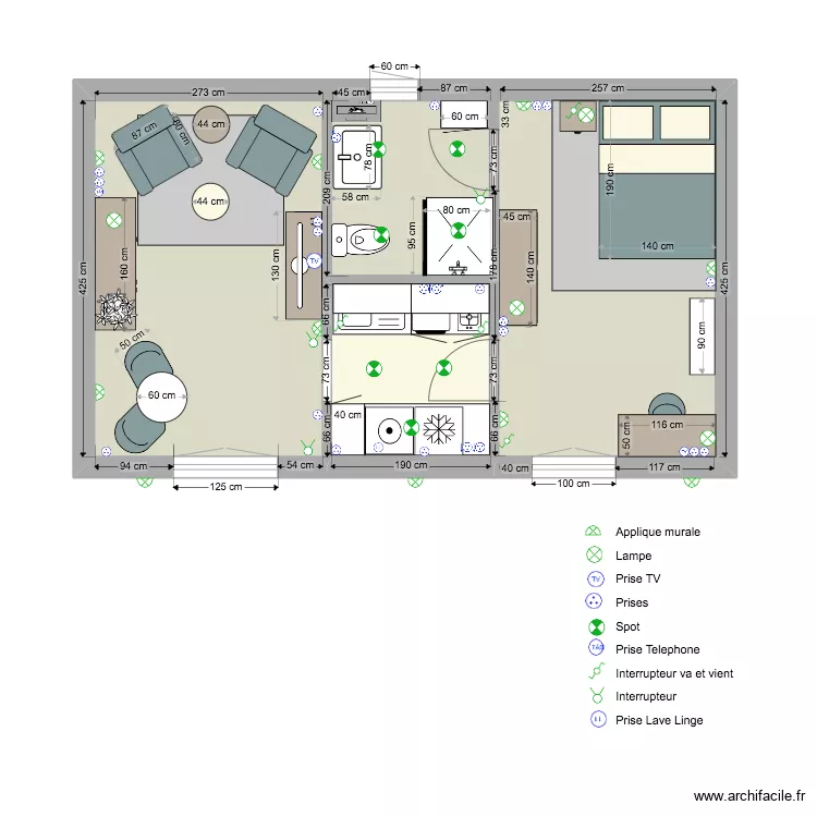 M Ensenat - point electique. Plan de 
