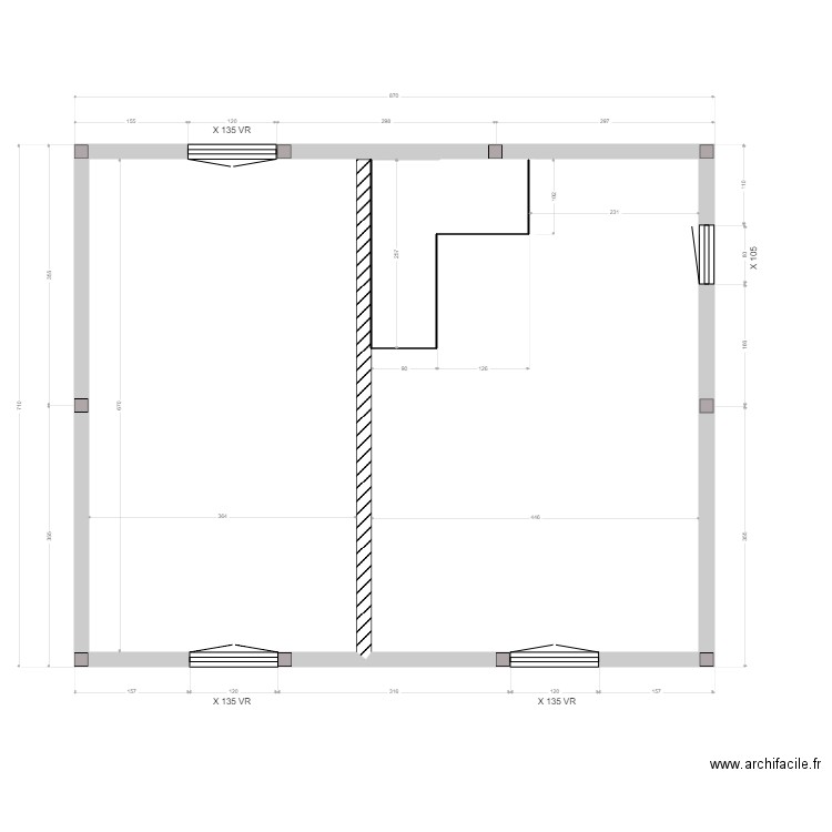 PALOMBA ETAGE. Plan de 0 pièce et 0 m2