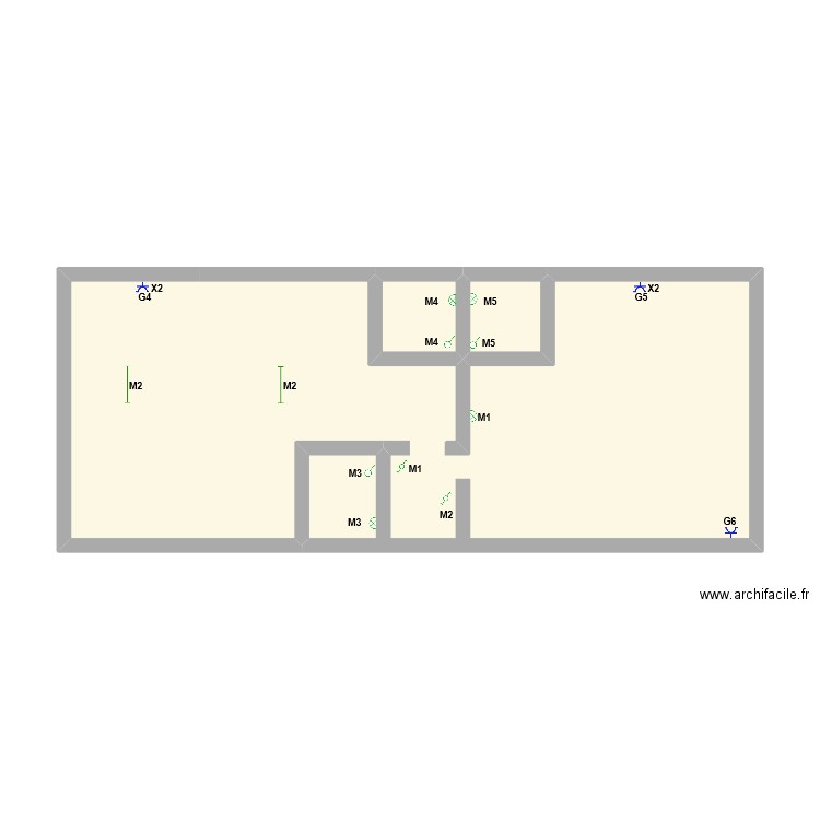 2ieme Etage(1). Plan de 0 pièce et 0 m2