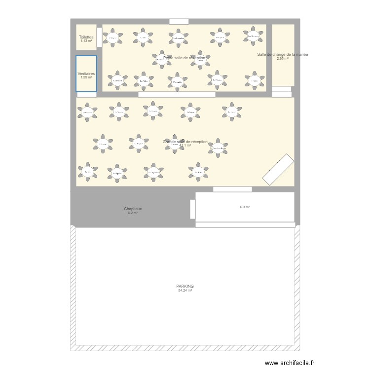 mariage Sandra 2. Plan de 0 pièce et 0 m2