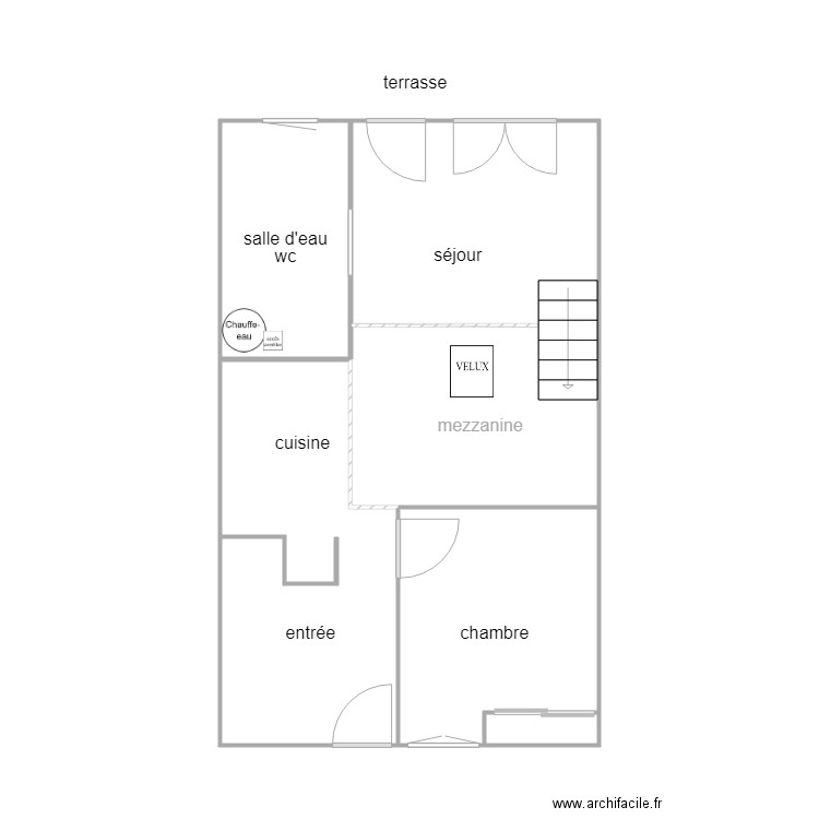 renard. Plan de 0 pièce et 0 m2