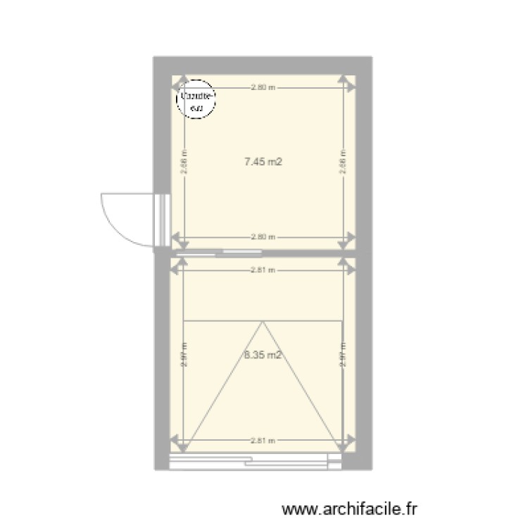 garage. Plan de 0 pièce et 0 m2