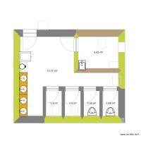 Plan toilette Public 