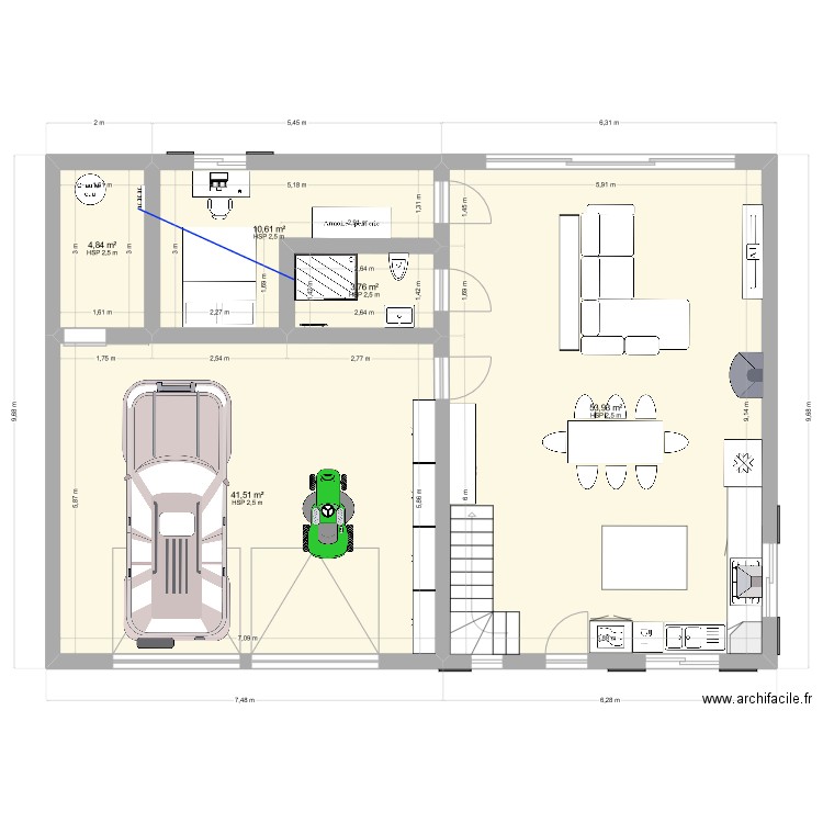 House in Brittany. Plan de 0 pièce et 0 m2