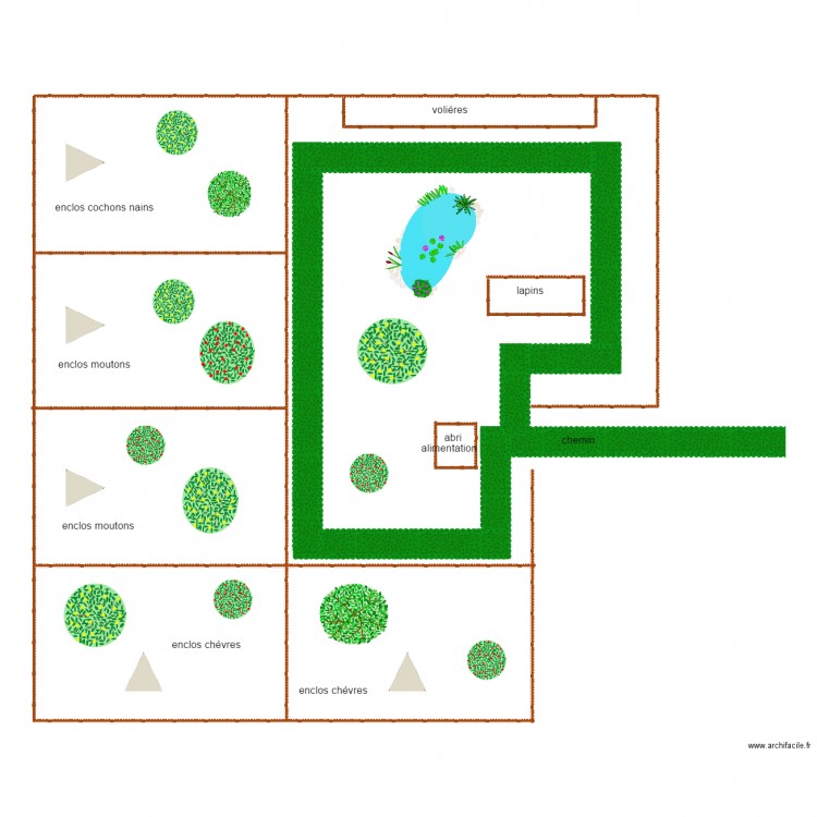 ferme animation. Plan de 0 pièce et 0 m2