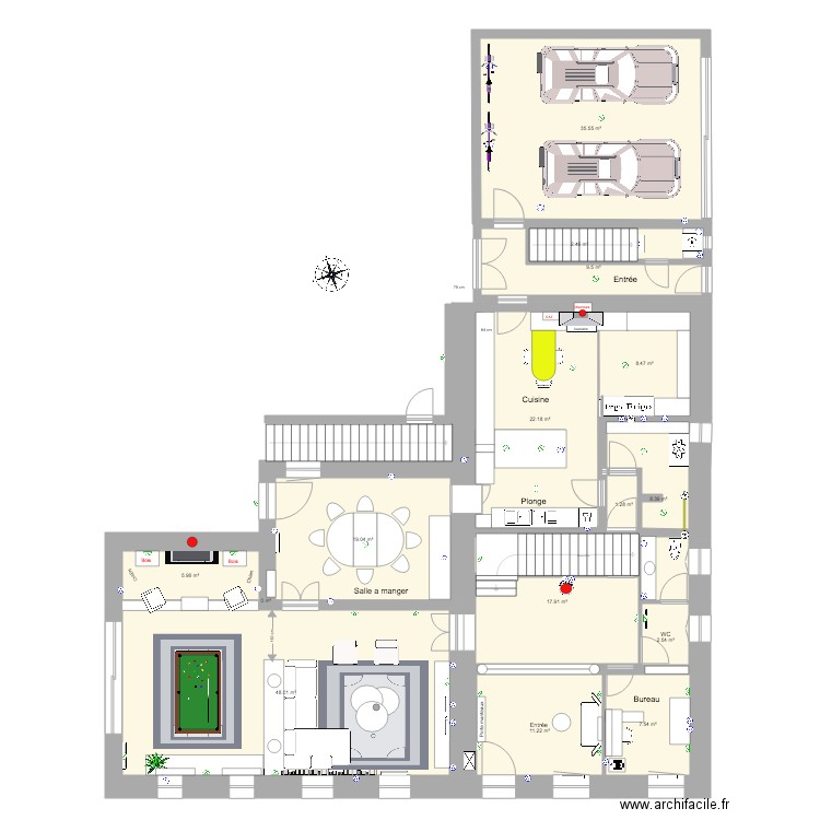 essai  2018. Plan de 0 pièce et 0 m2