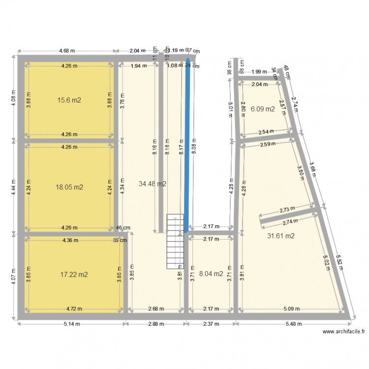 ternard cam rdc. Plan de 0 pièce et 0 m2