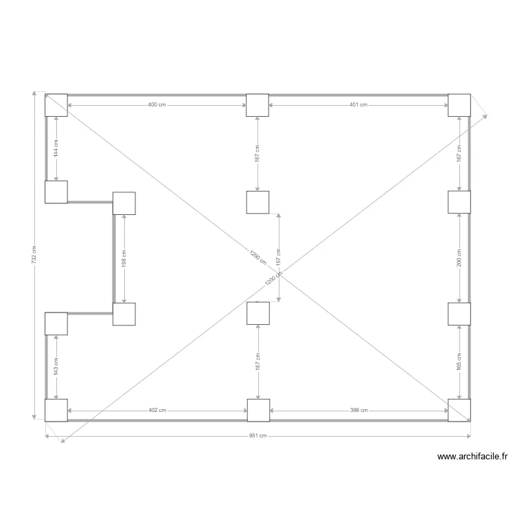 Maison st meard plot. Plan de 