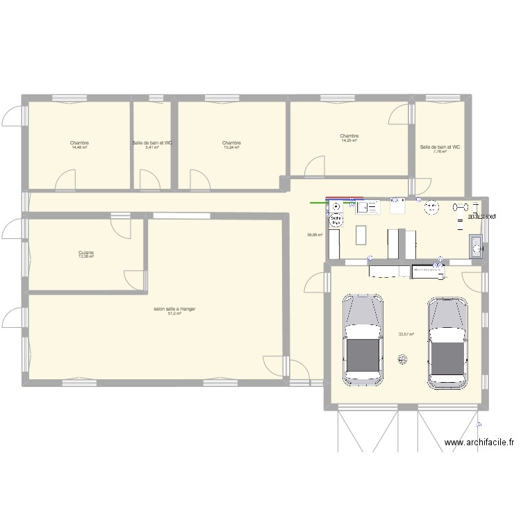 leo57480. Plan de 0 pièce et 0 m2
