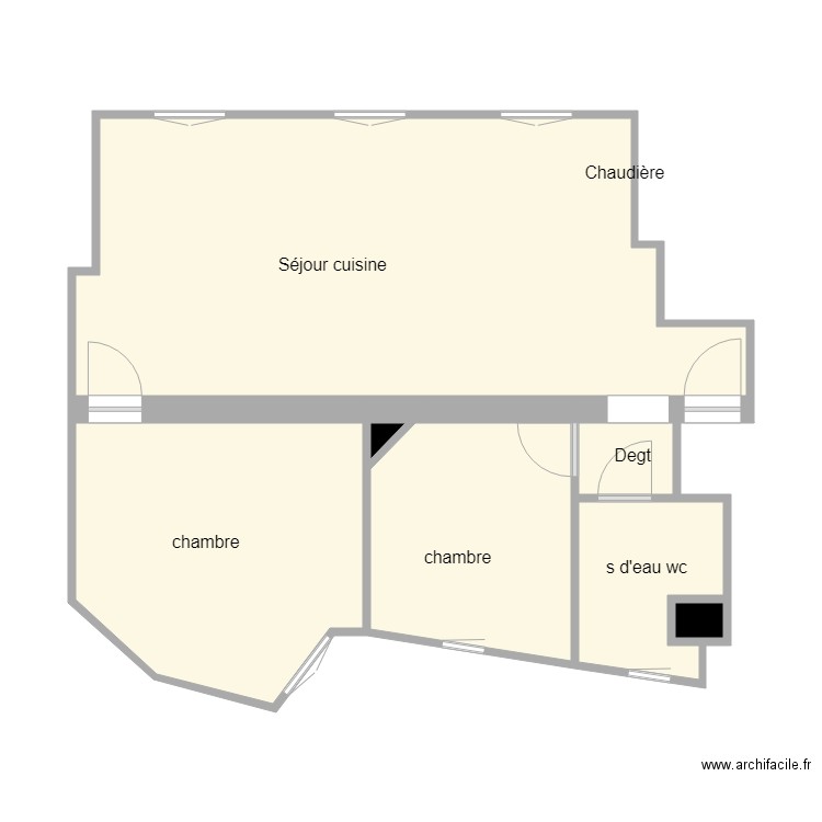 147charonne. Plan de 0 pièce et 0 m2