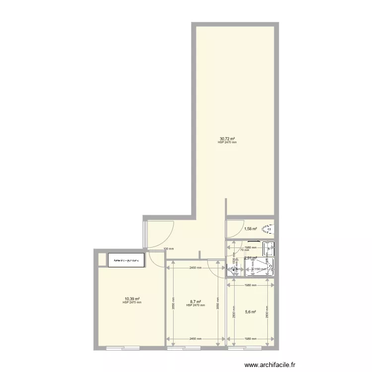 PROJET COUFFON2. Plan de 