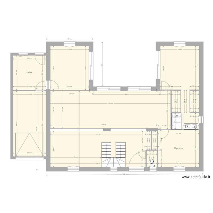 bogia rdc. Plan de 0 pièce et 0 m2