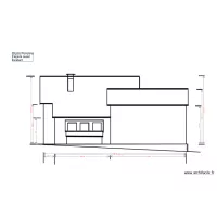 Studio Picholine fa&ccedil;ade ouest Exixtant