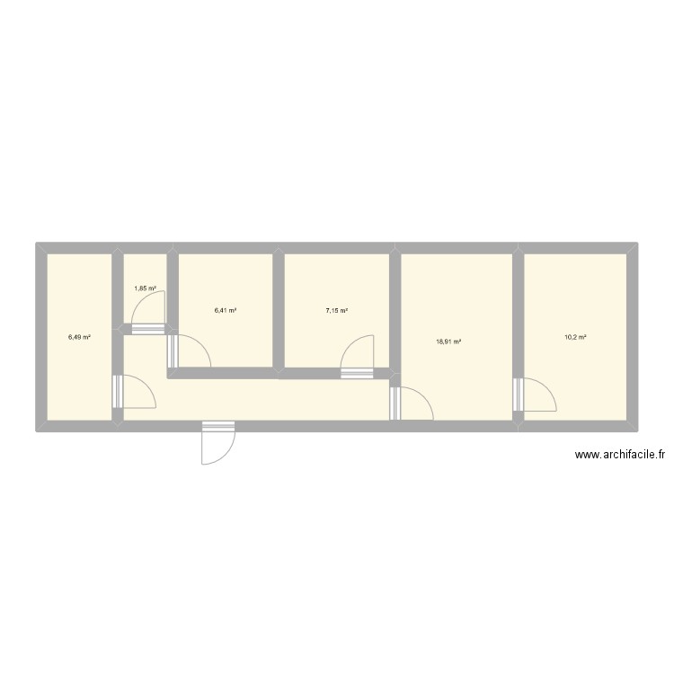 maisopn ay. Plan de 0 pièce et 0 m2