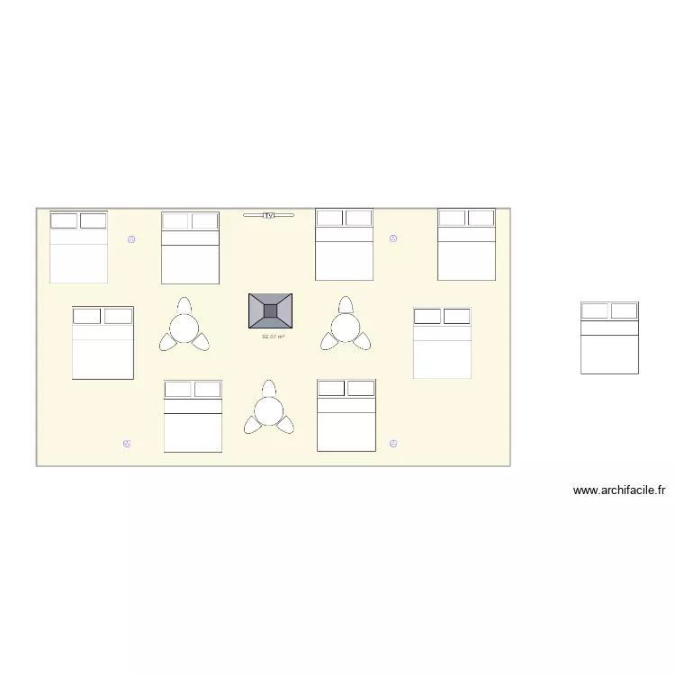 Salon la Roche 2020. Plan de 