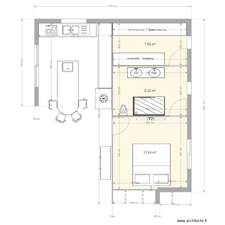 cuisine new 191120. Plan de 0 pièce et 0 m2