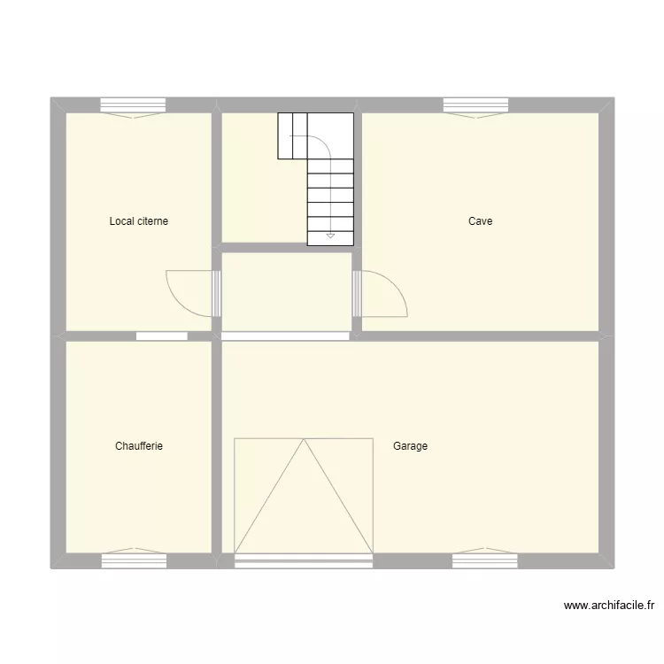 Croquis SCI JARDIN RAISON Sous sol. Plan de Croquis SCI JARDIN RAISON Sous sol. Plan de