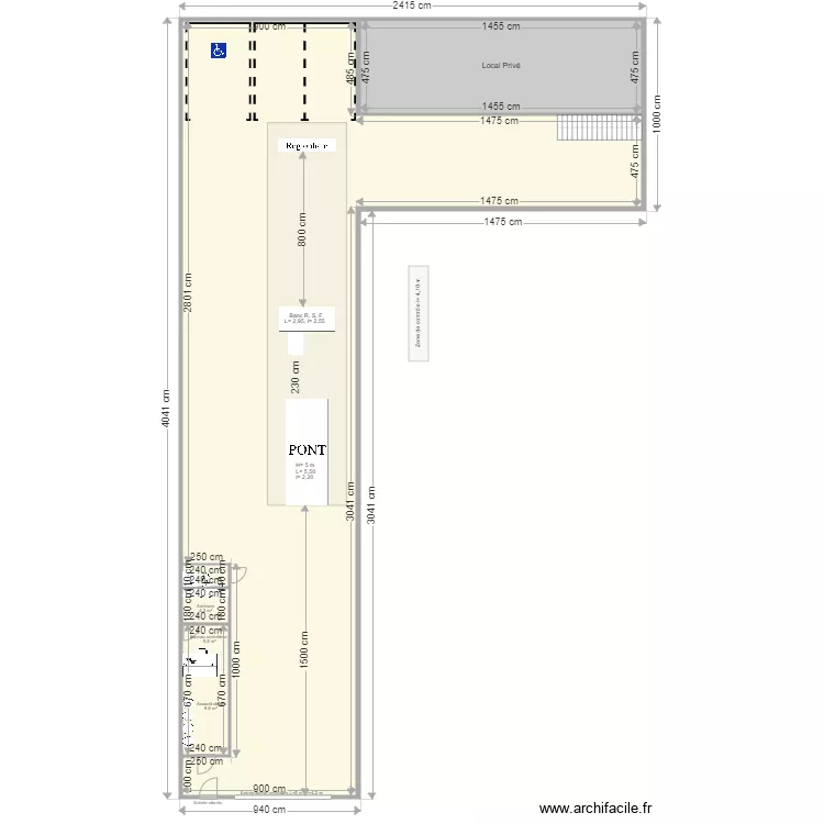 CCT VL HALLUIN. Plan de 