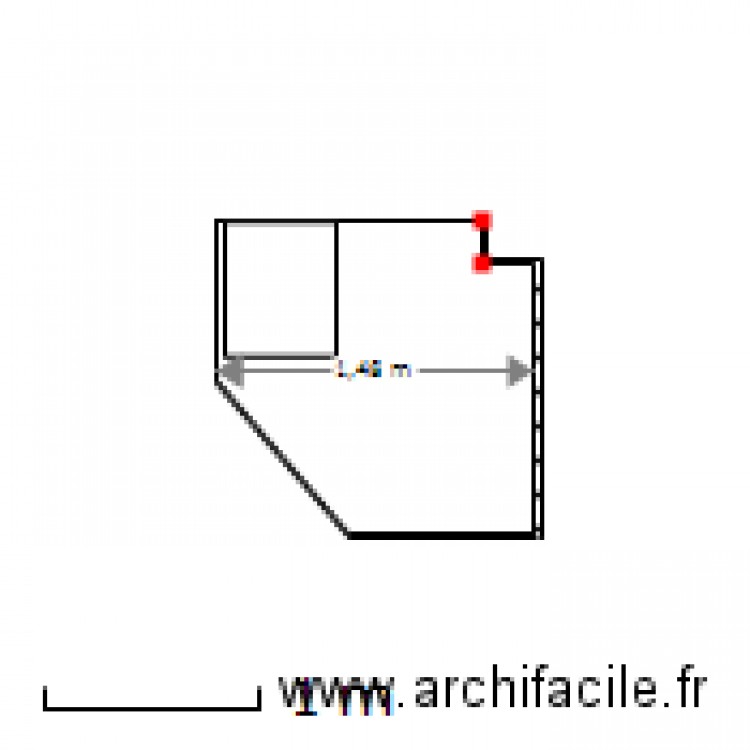Bureau. Plan de 0 pièce et 0 m2