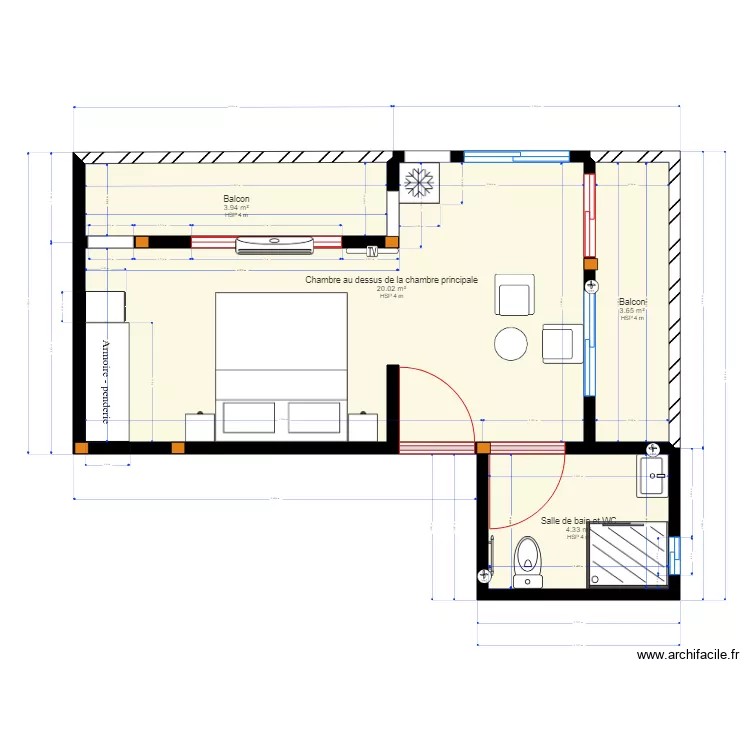SEJOUR Modifié du 5 janvier 2020. Plan de SEJOUR Modifié du 5 janvier 2020. Plan de