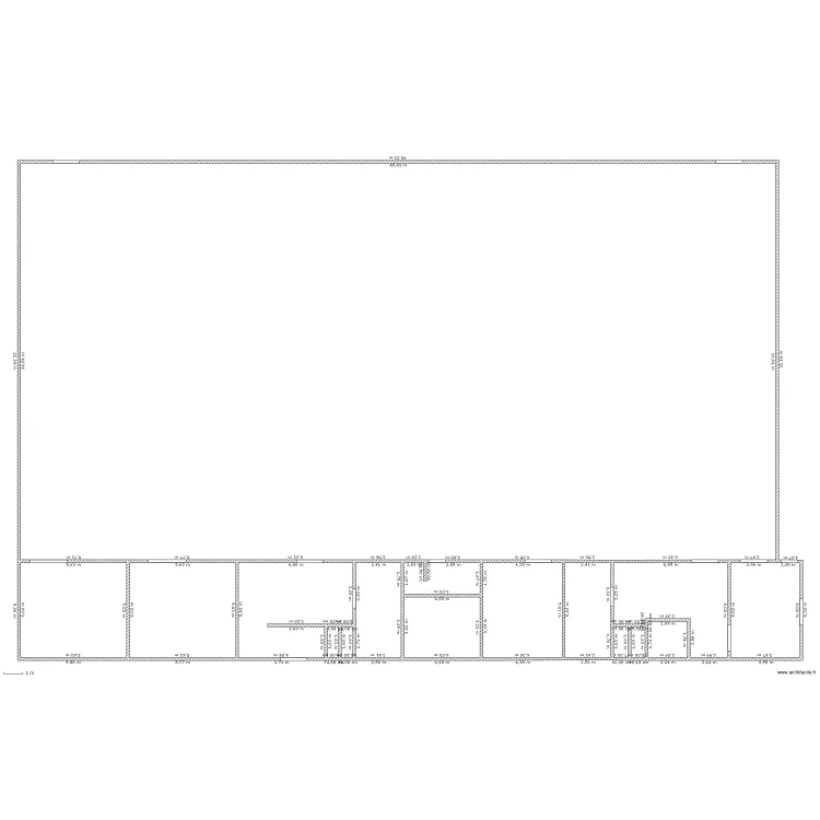 gymnase Gilbert Roux. Plan de 