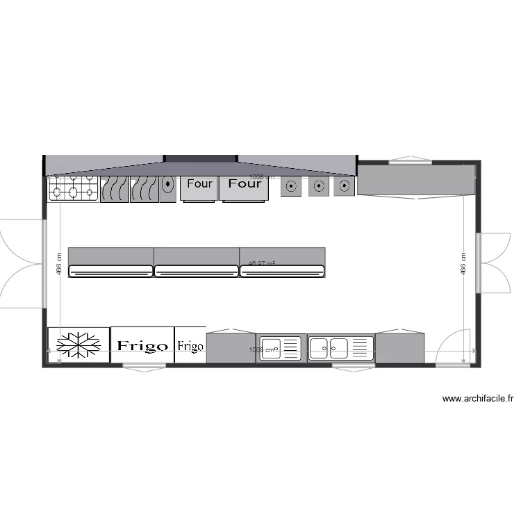 villa barka filali. Plan de 