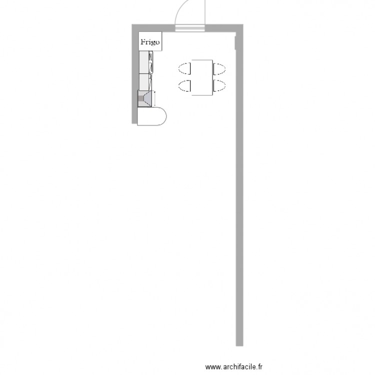 14 cuisine. Plan de 0 pièce et 0 m2
