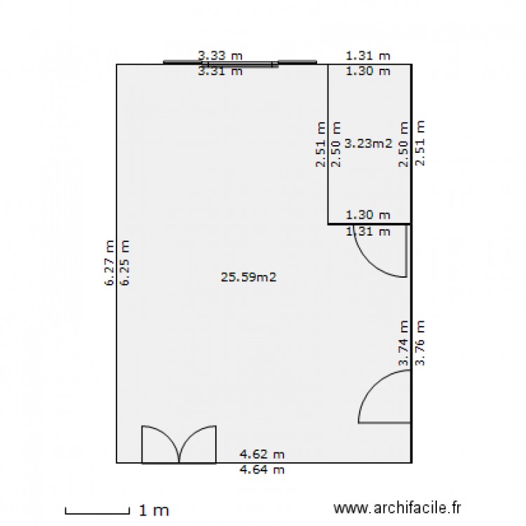 CHAMBRE GITE. Plan de 0 pièce et 0 m2