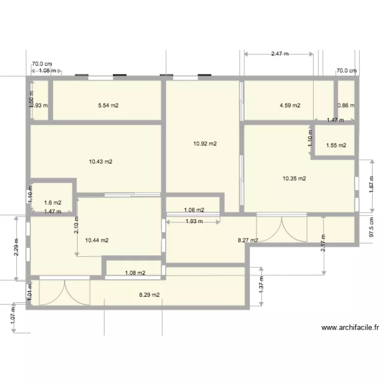 GALPINRDZ3501. Plan de 