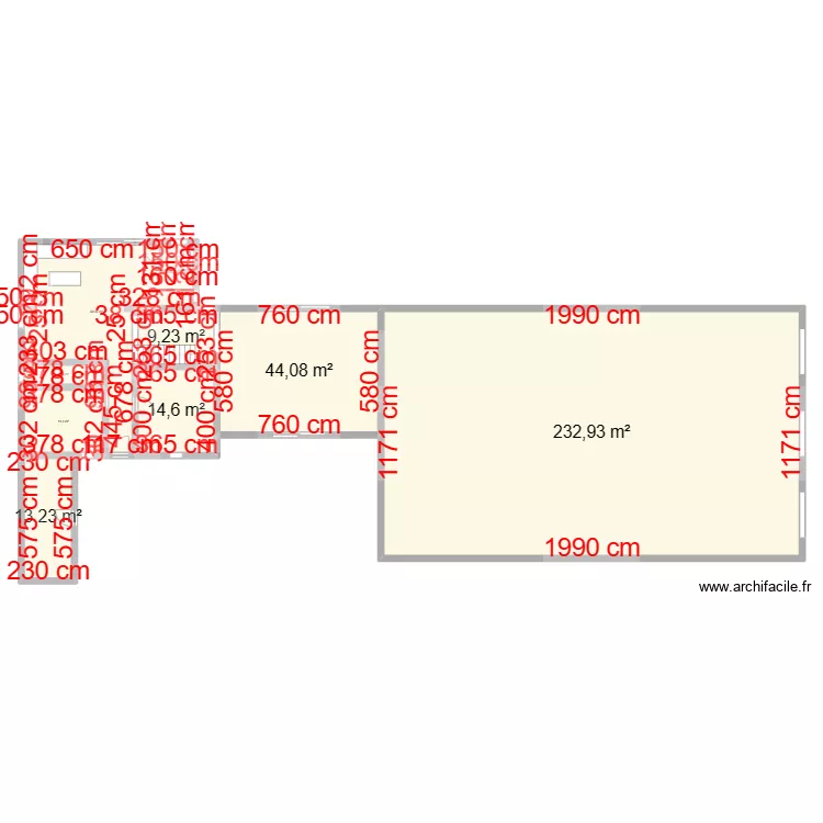 maison 2. Plan de 