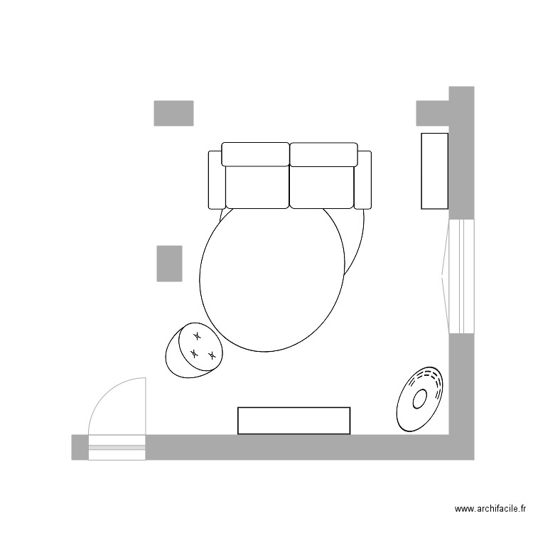 URVOY. Plan de 0 pièce et 0 m2