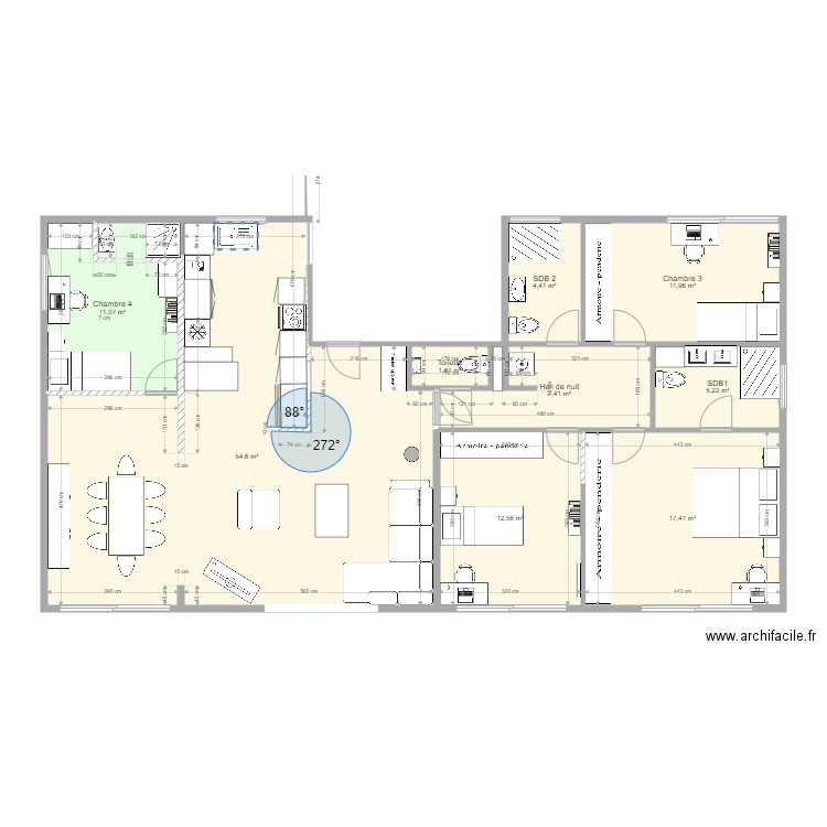 Neuilly 62 modifié Septembre 2021. Plan de 0 pièce et 0 m2