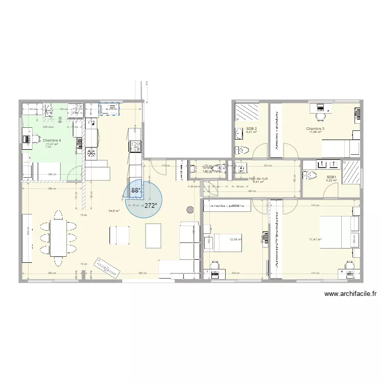 Neuilly 62 modifi&eacute; Septembre 2021. Plan de 