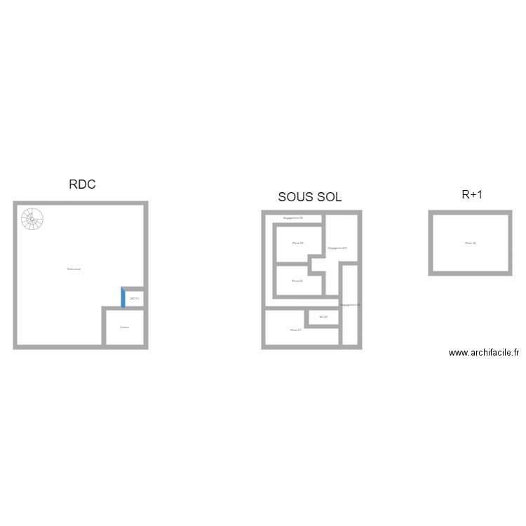 350600932. Plan de 11 pièces et 135 m2