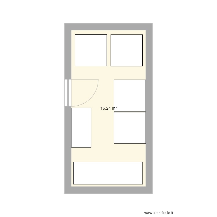 bungalow hiro. Plan de 0 pièce et 0 m2