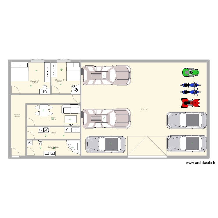 Villa de rèves. Plan de 0 pièce et 0 m2