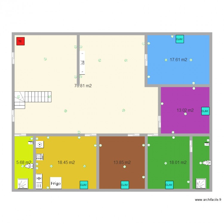 maison de mauritanie Plan dessiné par beyrouk54