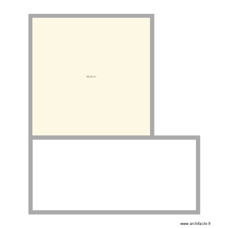 Plan de base maison avec extension . Plan de 0 pièce et 0 m2