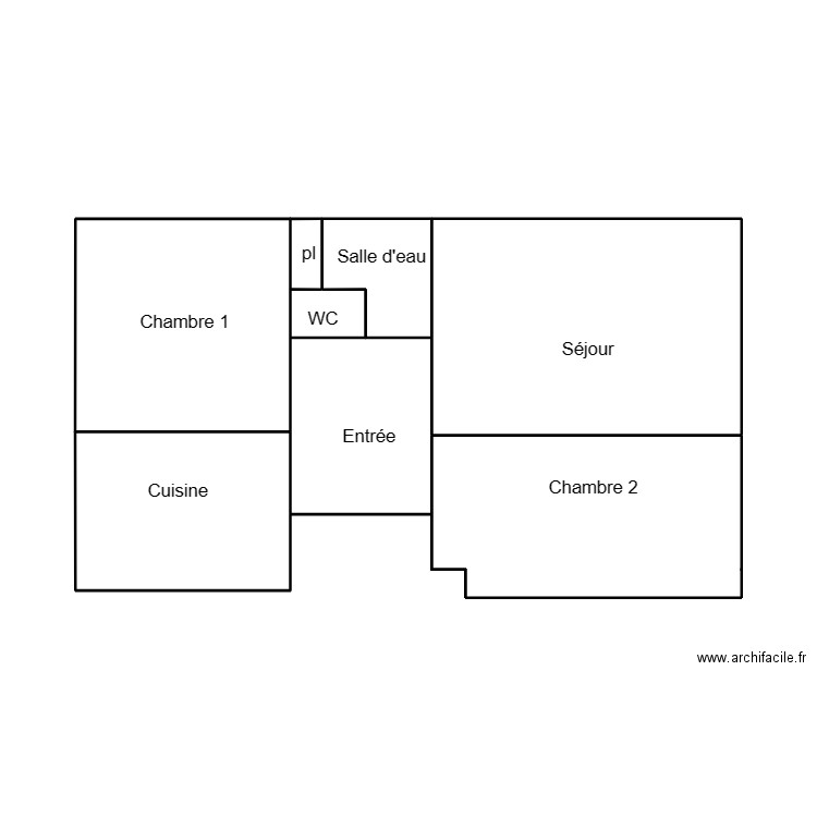 QUIMPER LEGOF STANG AR CHOAT. Plan de 7 pièces et 33 m2