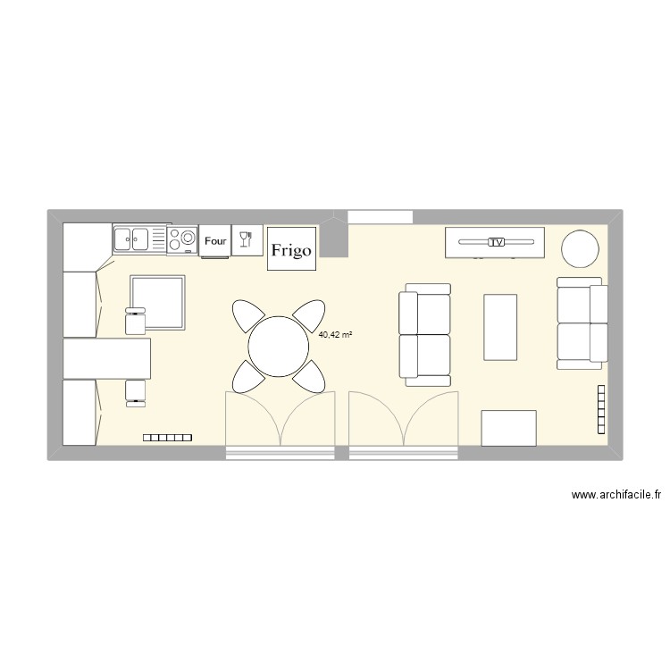 roxane sejour. Plan de 0 pièce et 0 m2