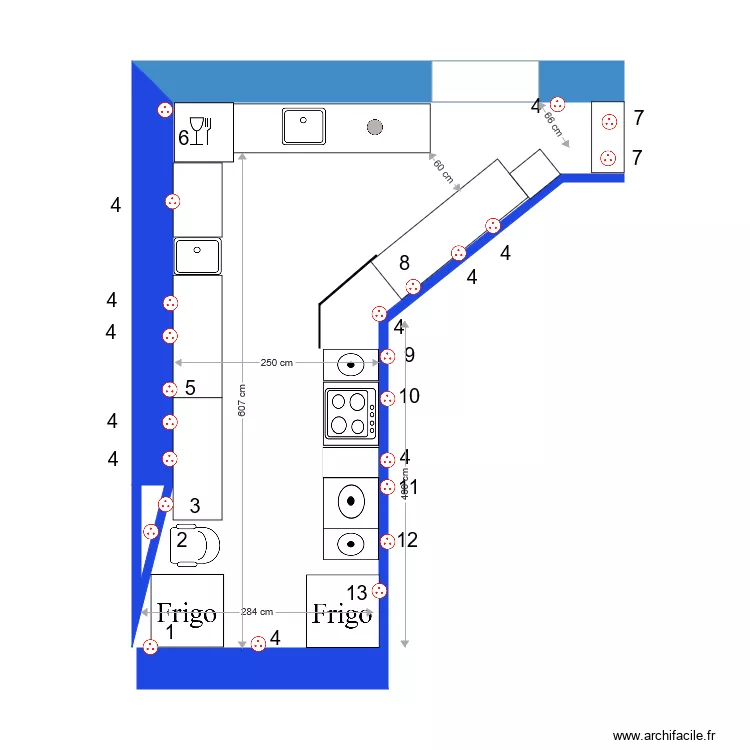 OSKIAN. Plan de 