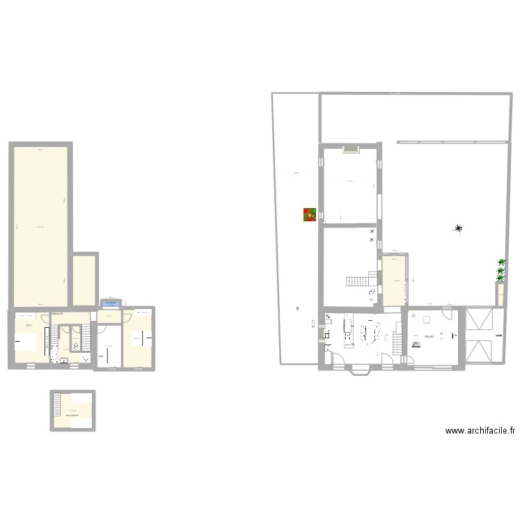 lambervez 17 09 23. Plan de 10 pièces et 134 m2