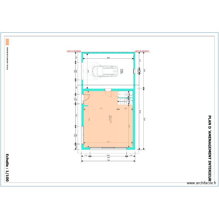 electrique étage. Plan de 0 pièce et 0 m2