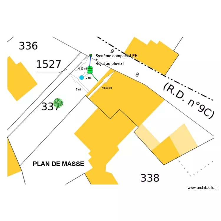 Monlezun. Plan de Monlezun. Plan de
